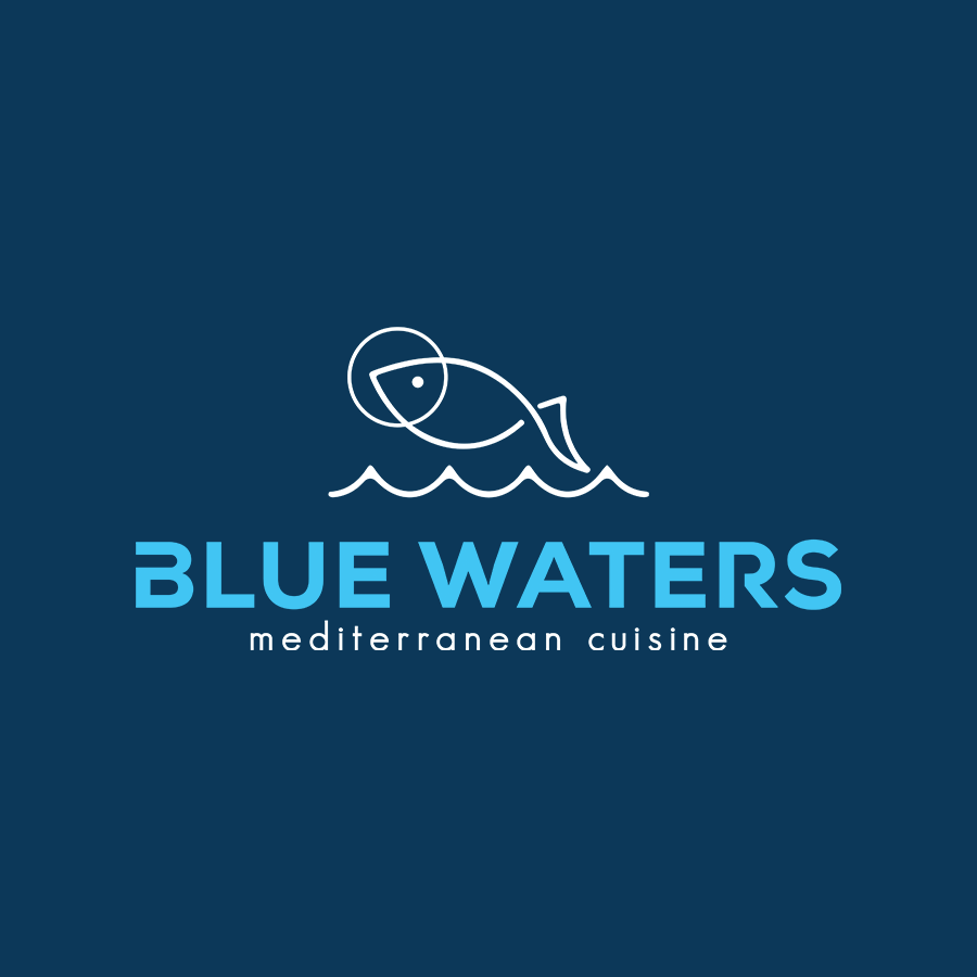 Blue Waters Mediterranean Cuisine logo